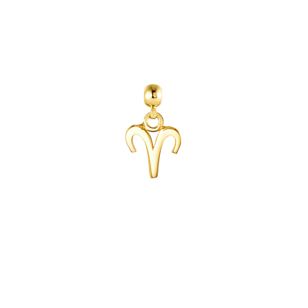 Aries Gold Plated Charm