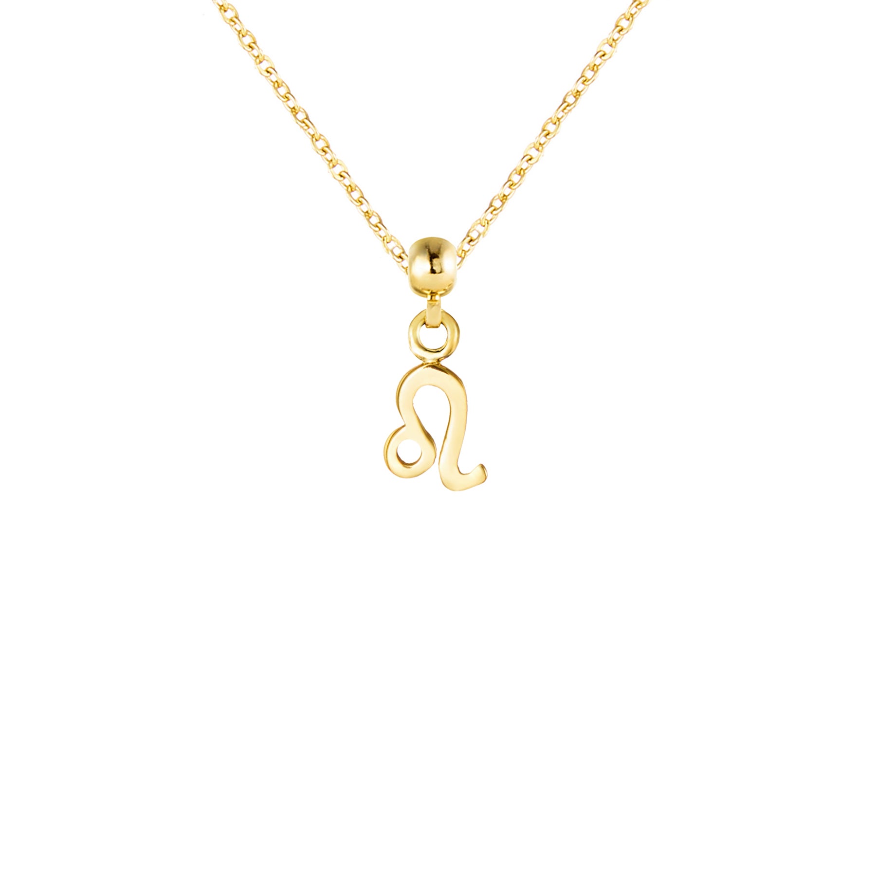 Leo Gold Plated Charm