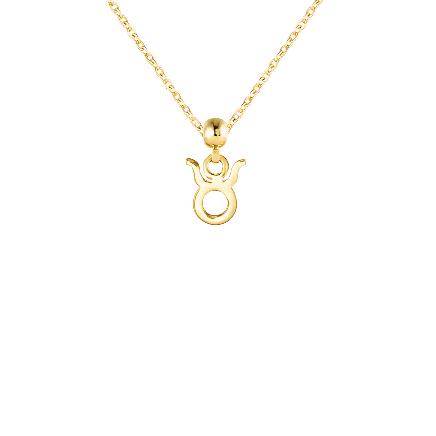 Taurus 9ct Gold Charm
