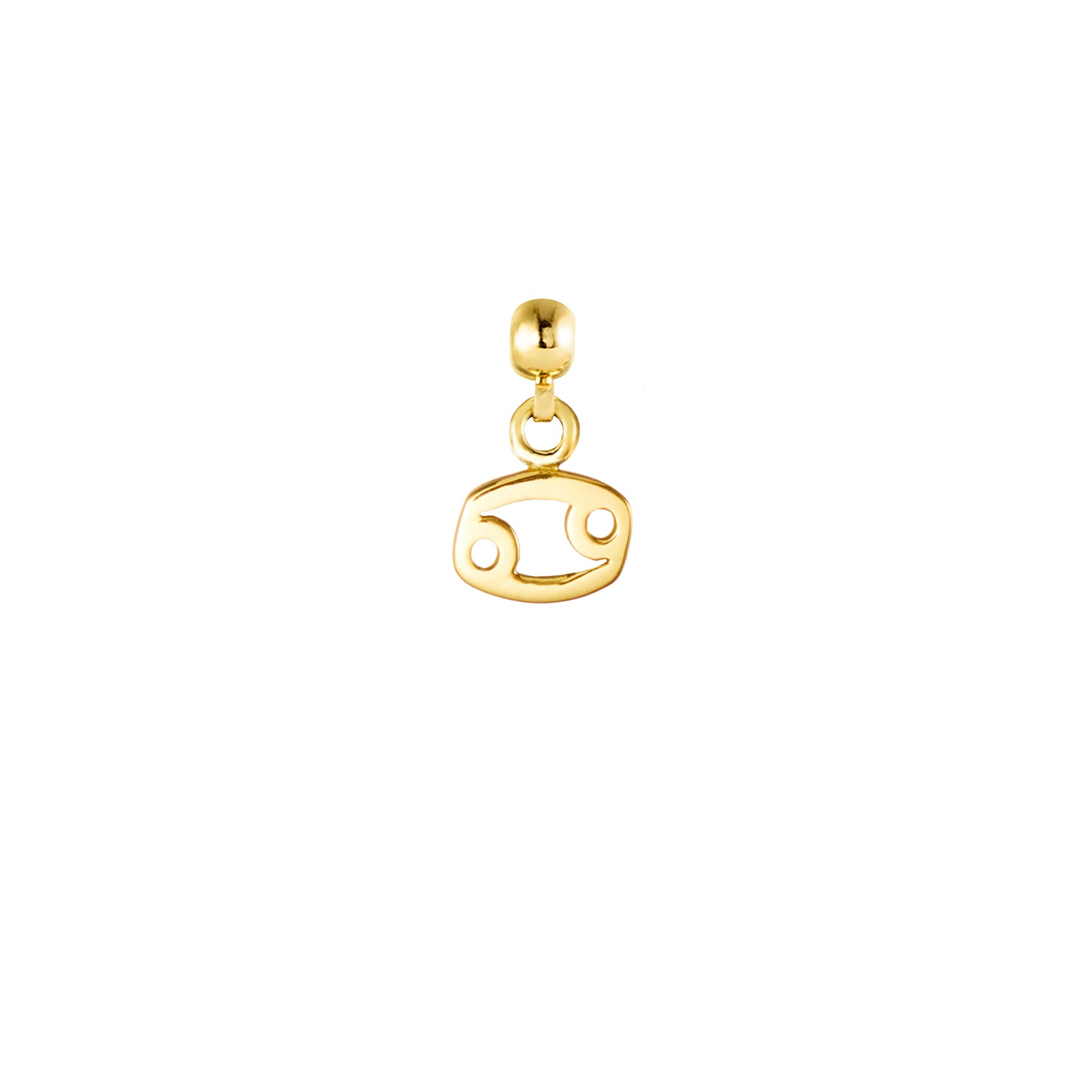 Cancer Gold Plated Charm