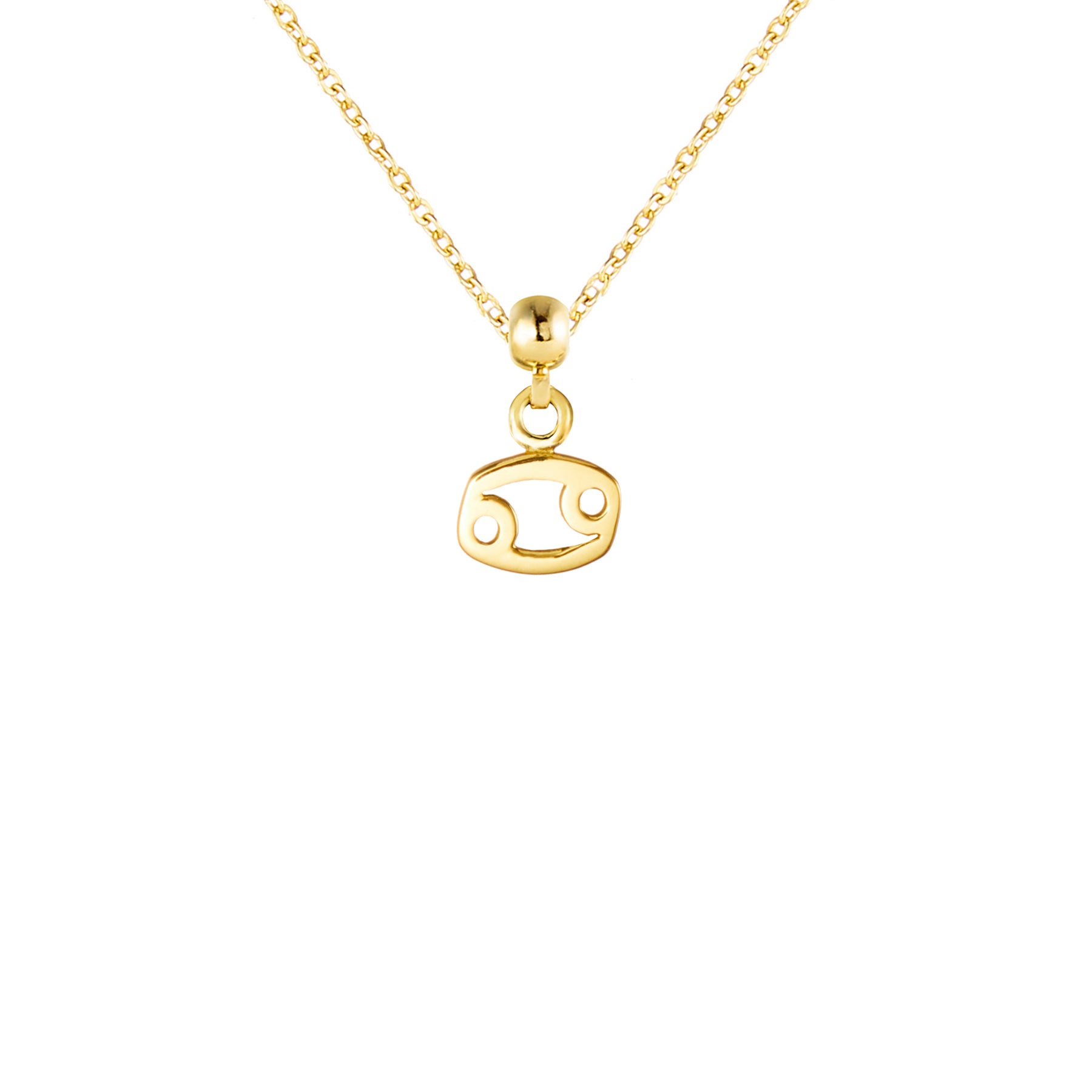 Cancer Gold Plated Charm