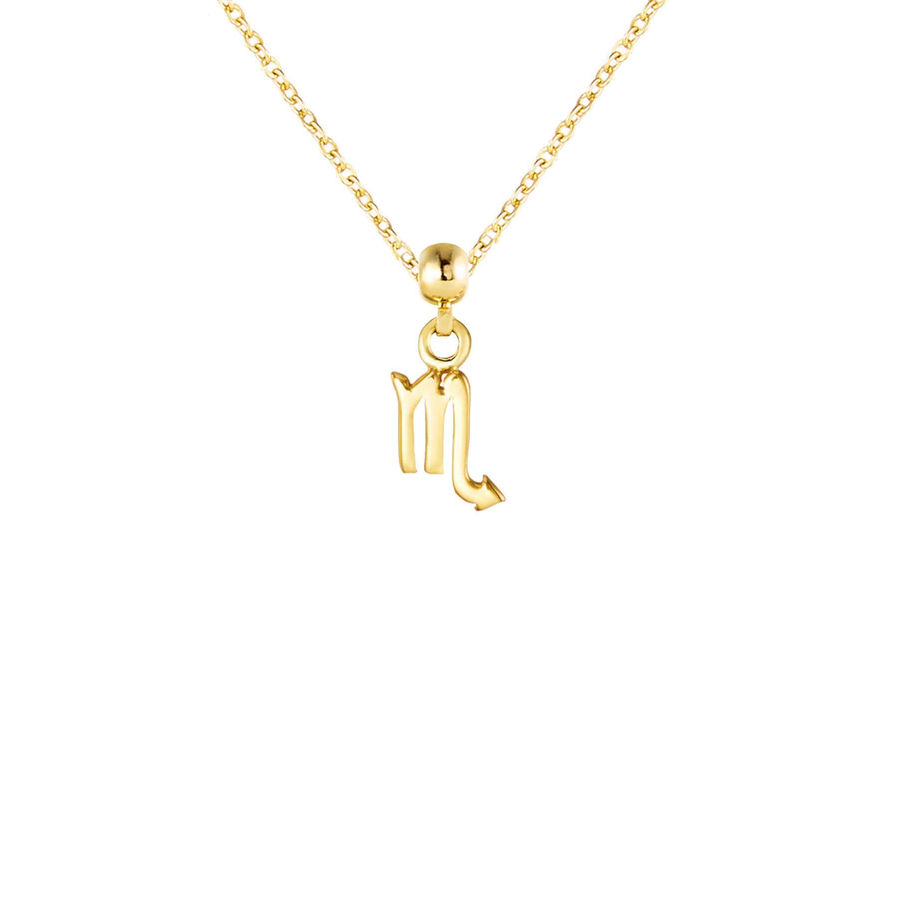 Scorpio Gold Plated Charm