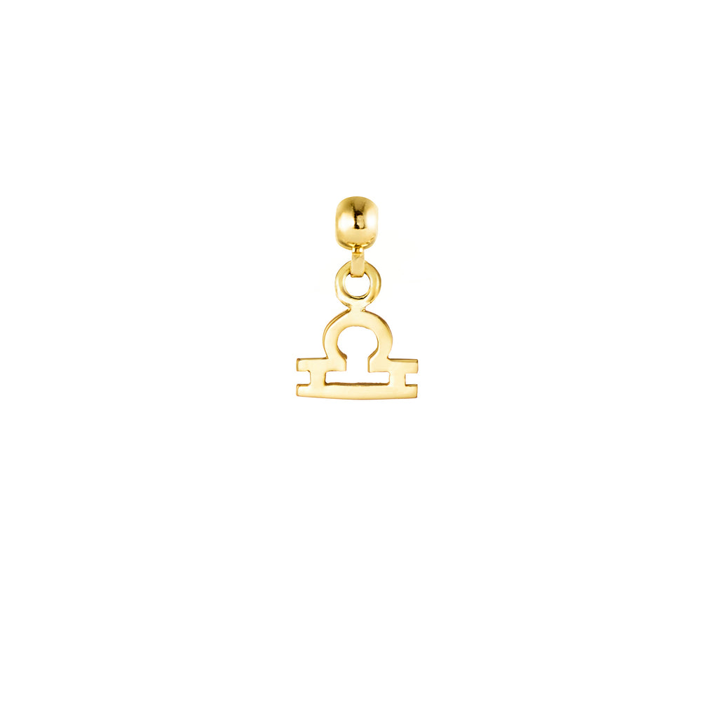 Libra 9ct Gold Charm