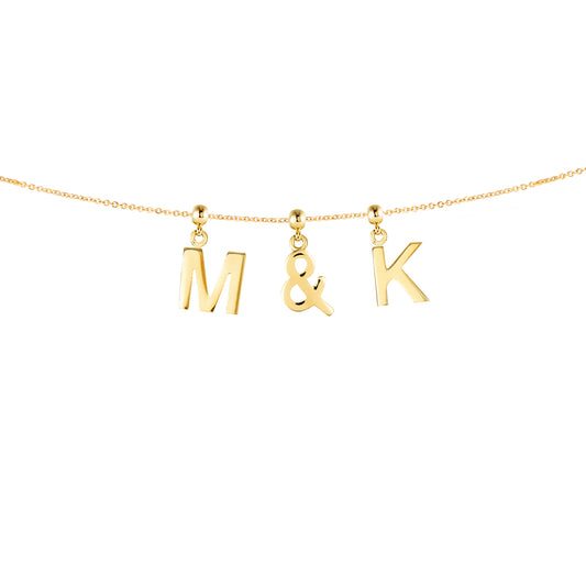 You & Me Gold Plated Gift Set