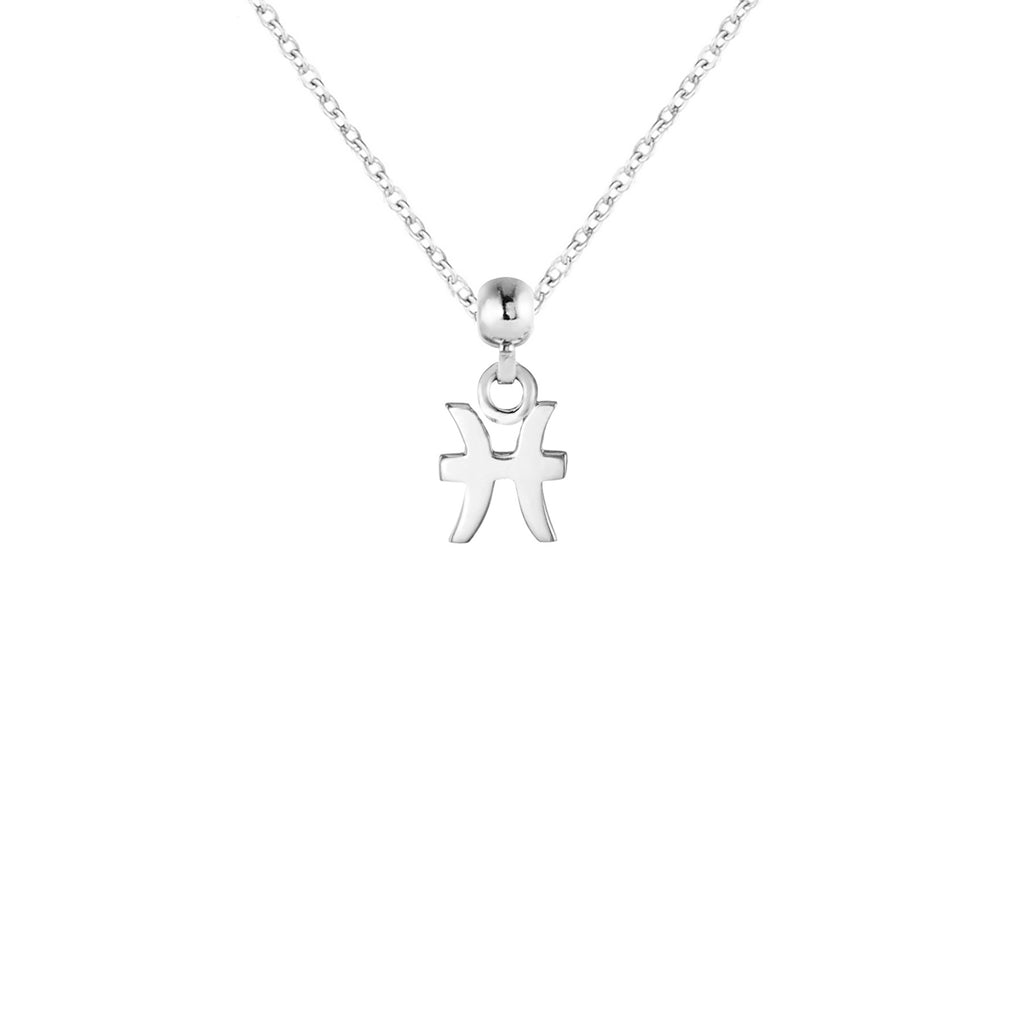 Pisces Silver Charm