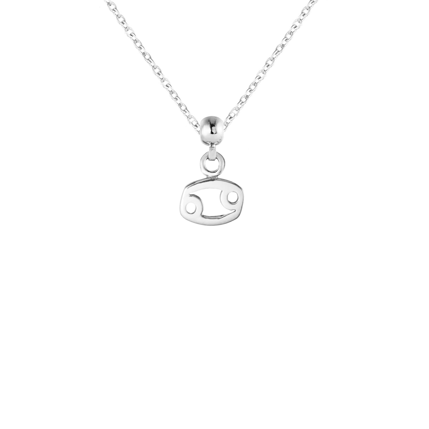 Cancer Silver Charm