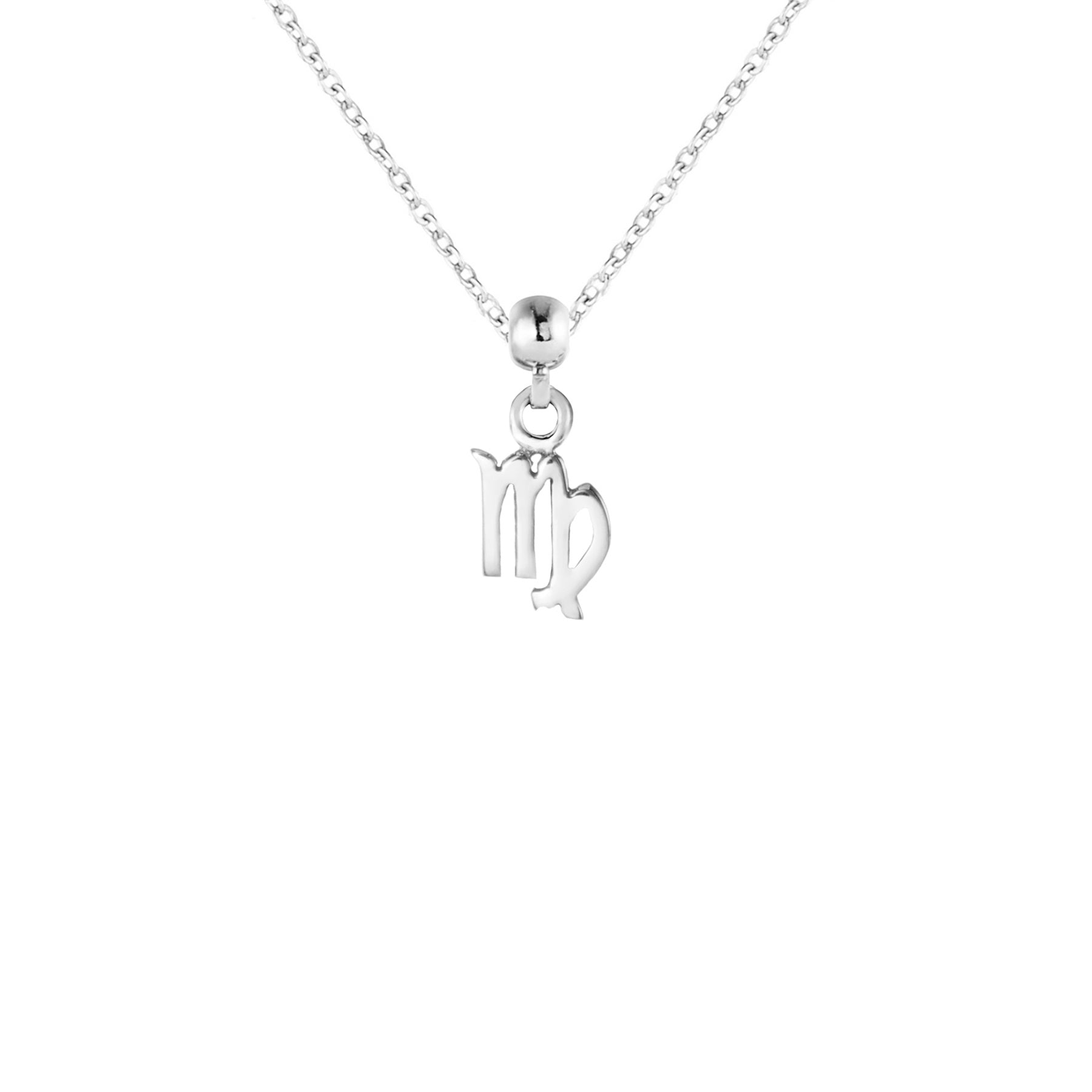 Virgo Silver Charm