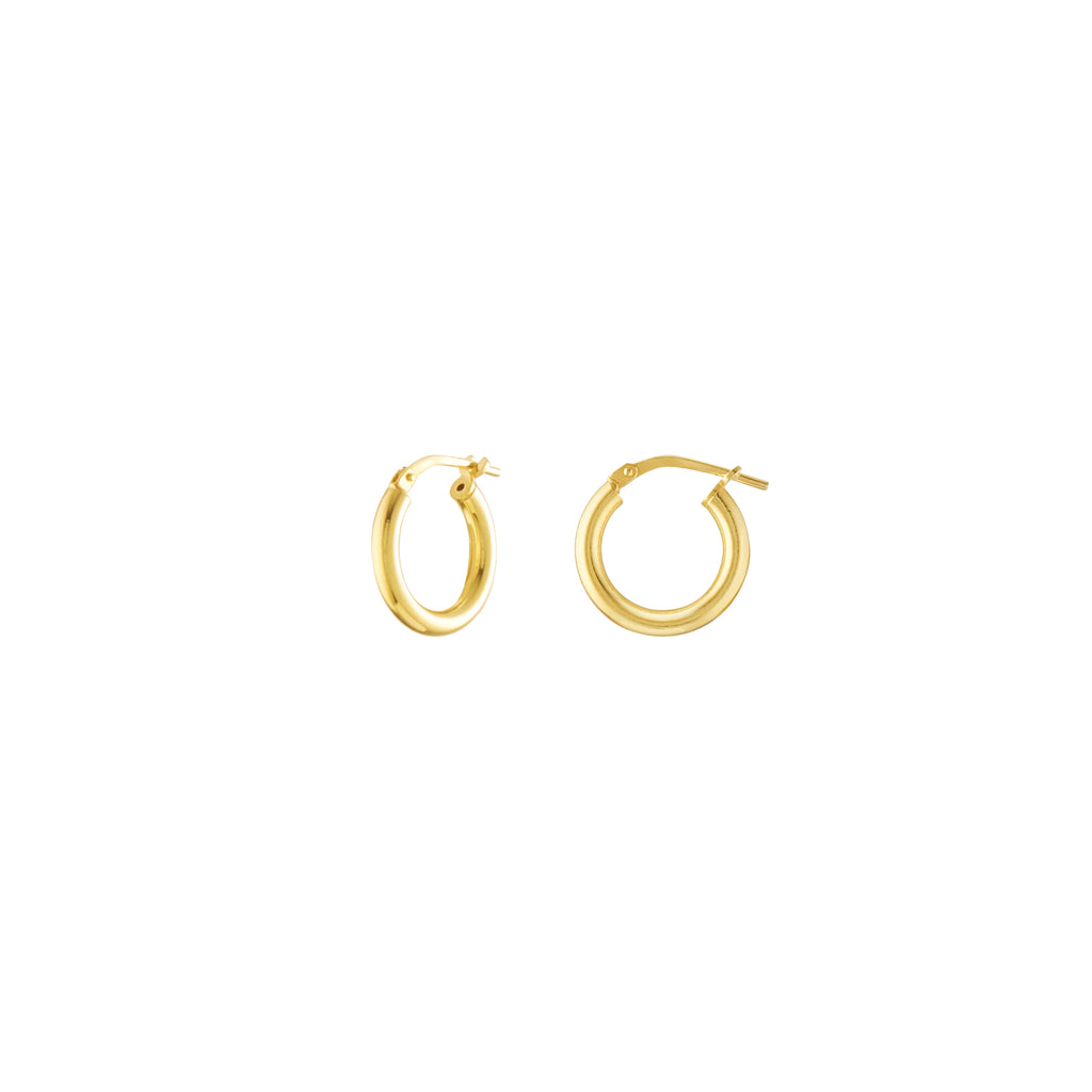 Classic Gold Hoops