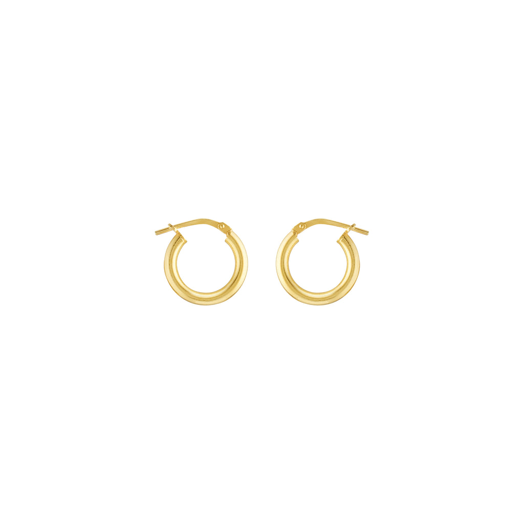 Classic Gold Hoops