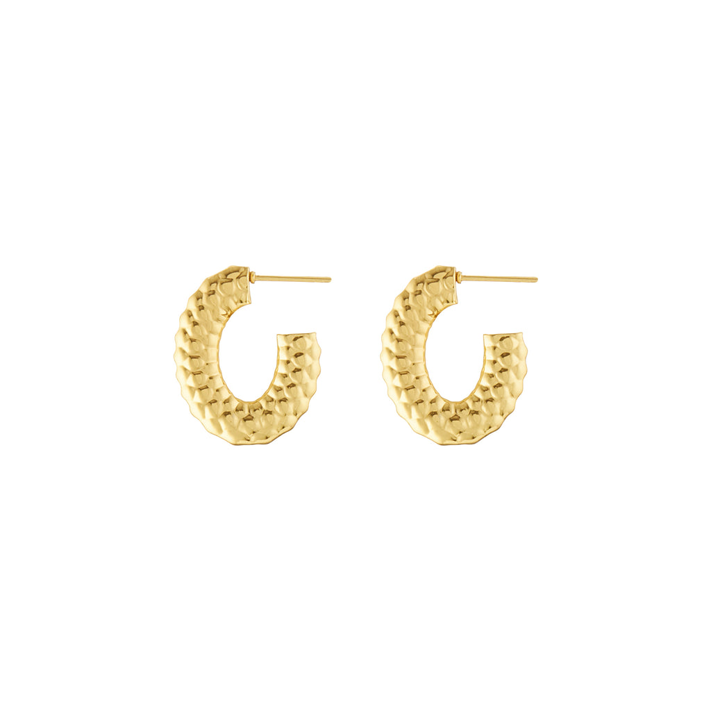 Octopus Gold Plated Hoops