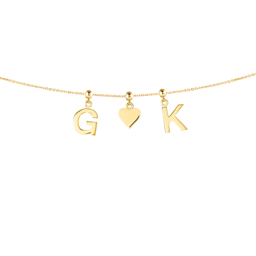 Heart Between Us Gold Plated Gift Set