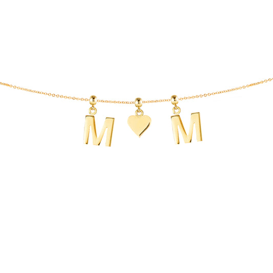 Mom Gold Plated Charms