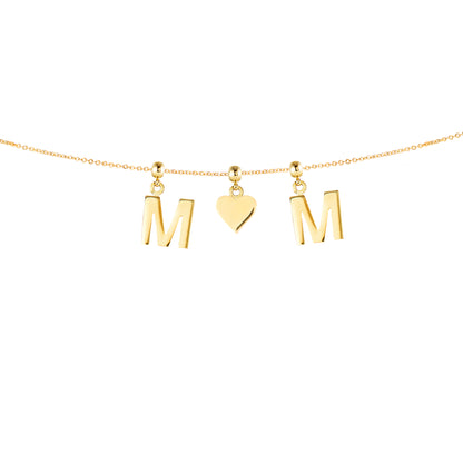 Mom Gold Plated Charms