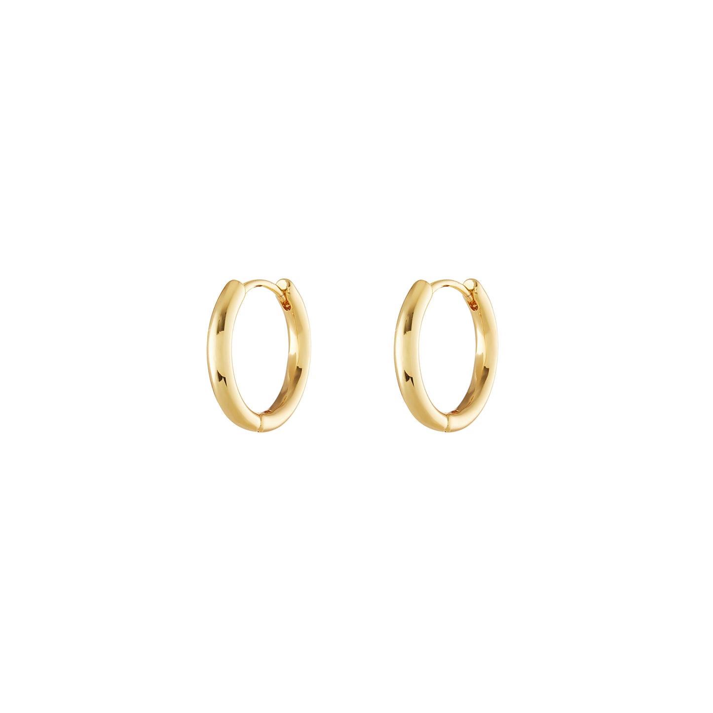 Small Gold Plated Hoops