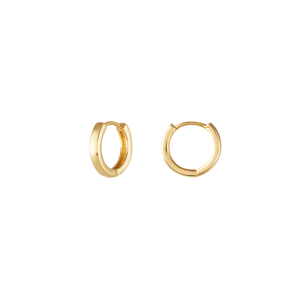 Small 9ct Gold Hoops