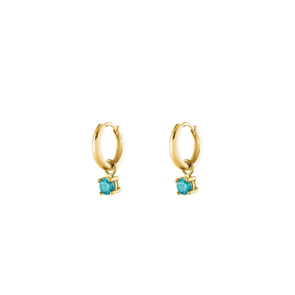 Small 9ct Gold Hoops
