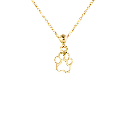 Cat Paw 9ct Gold Charm