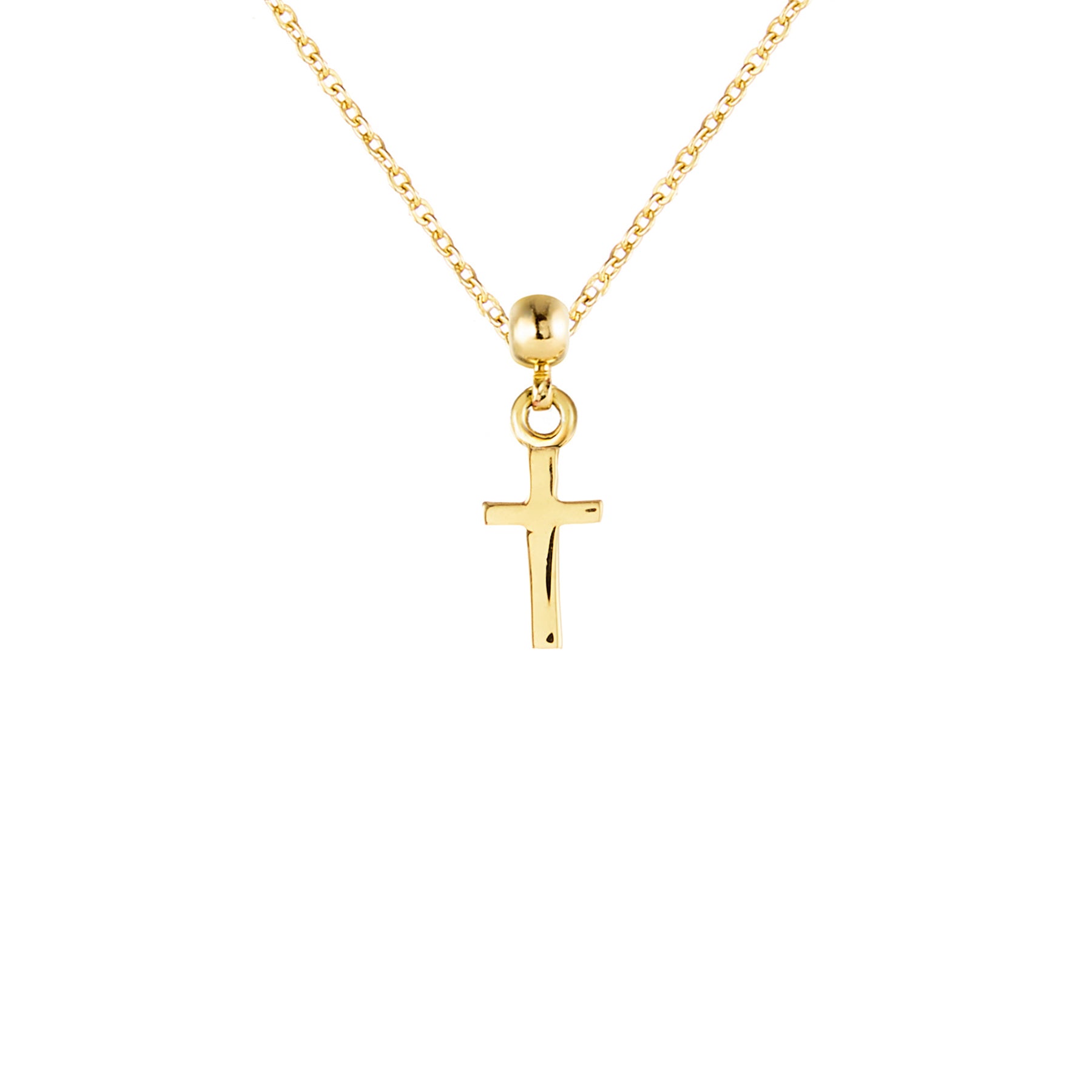 Cross Gold Plated Charm