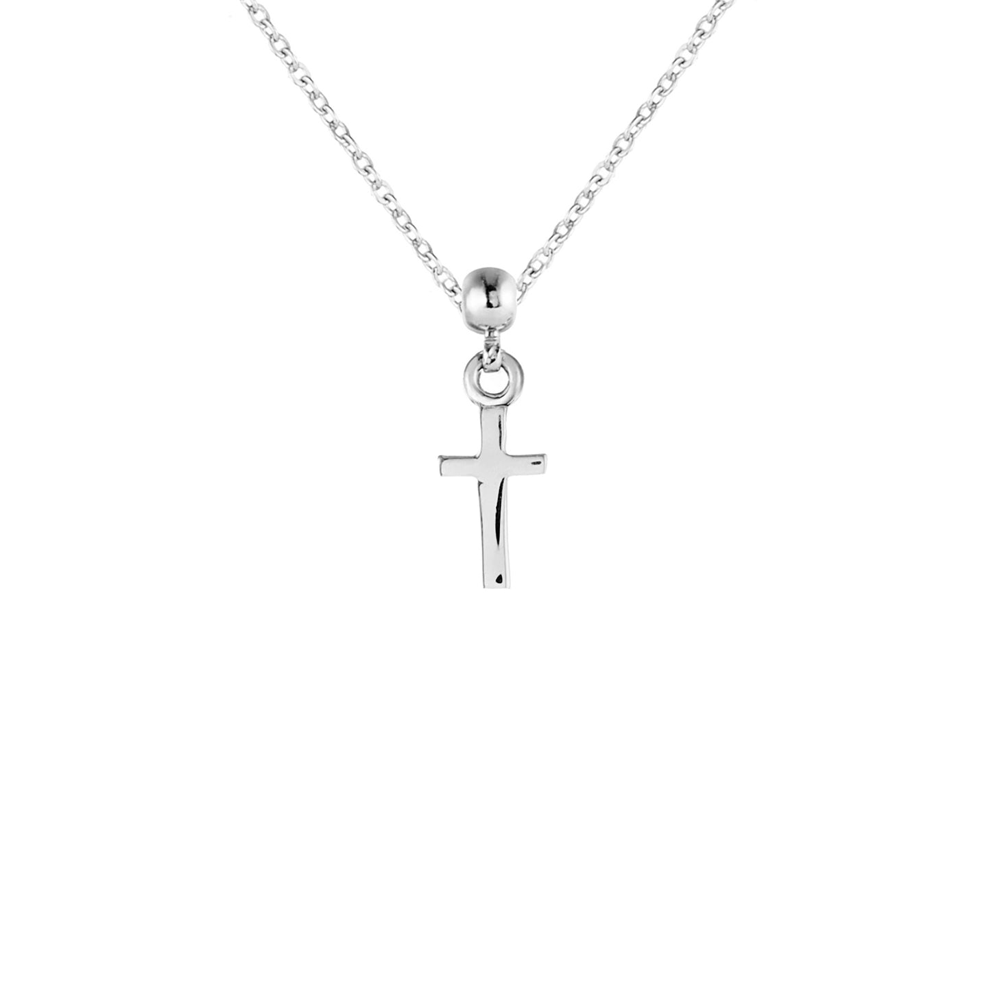 Cross Silver Charm