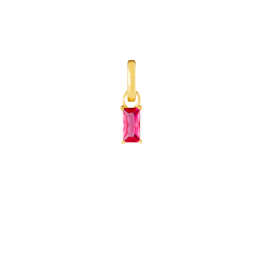 July Birthstone Clip Charm