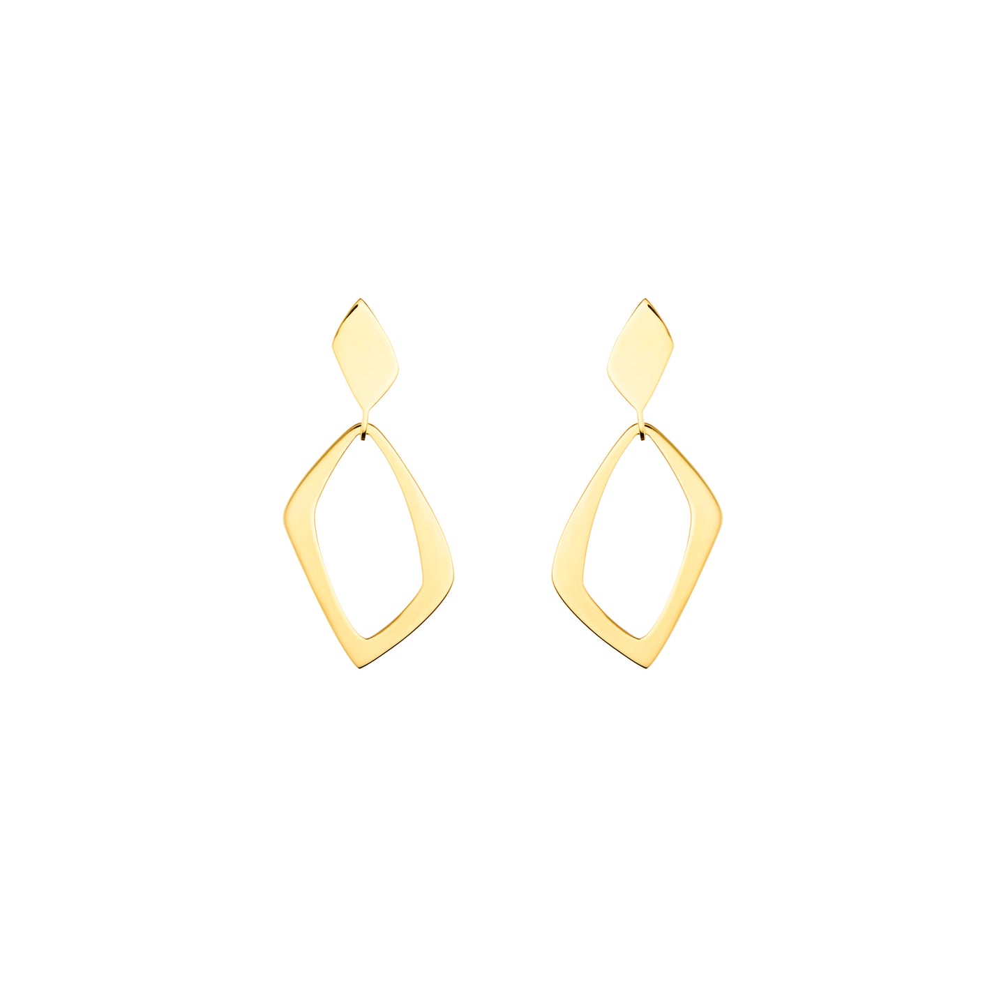 Hera Statement Gold Plated Earrings
