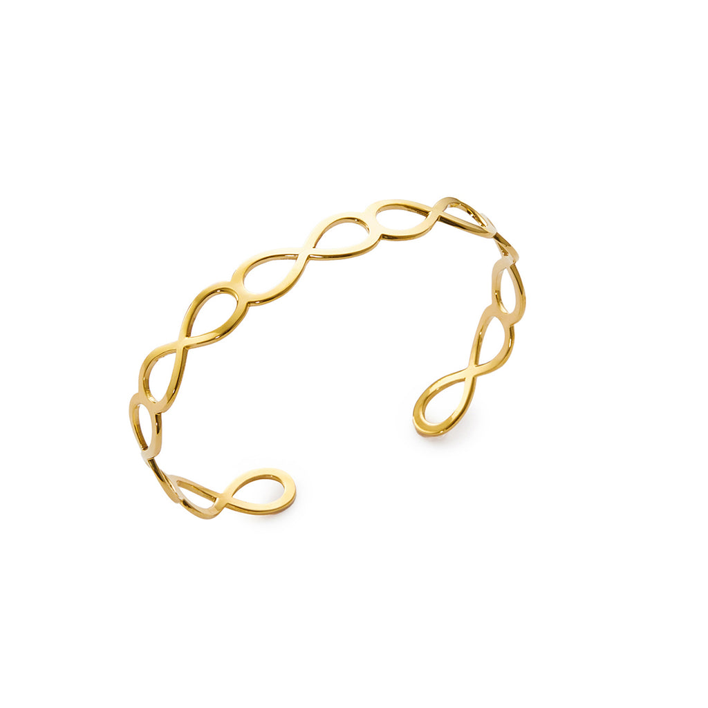 Infinity Brass Cuff