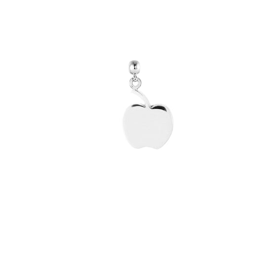 Apple Silver Charm