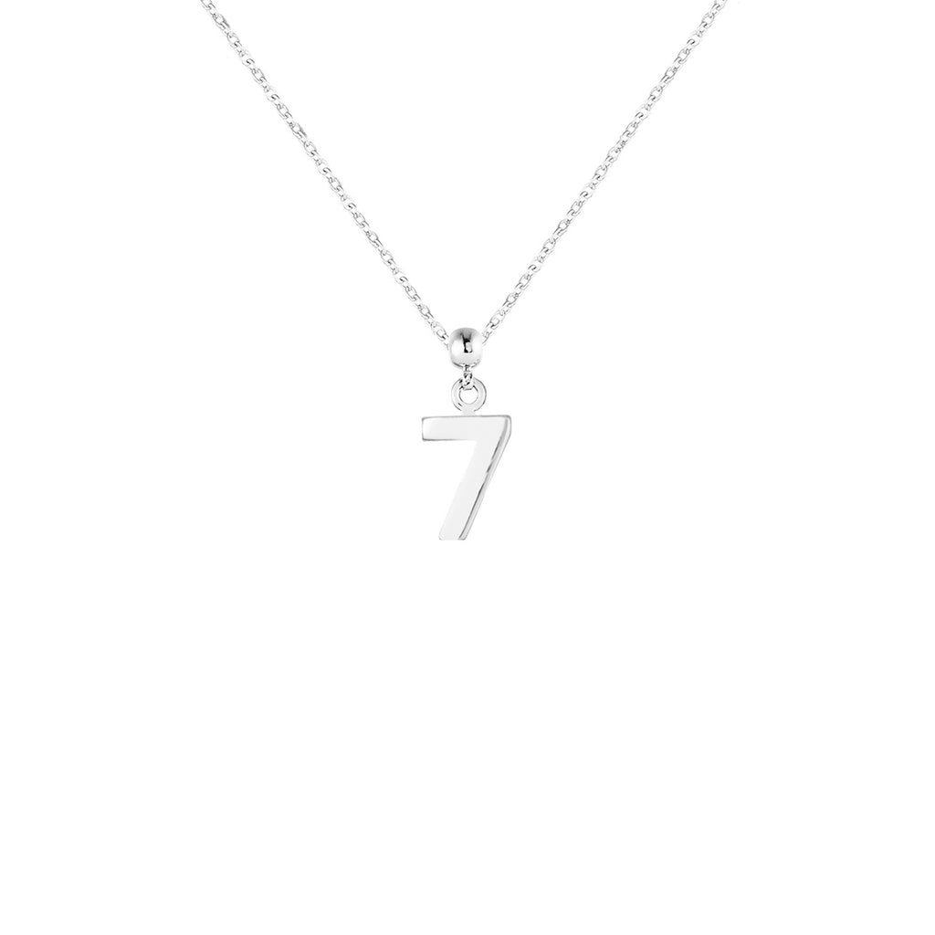 Number Silver Charms