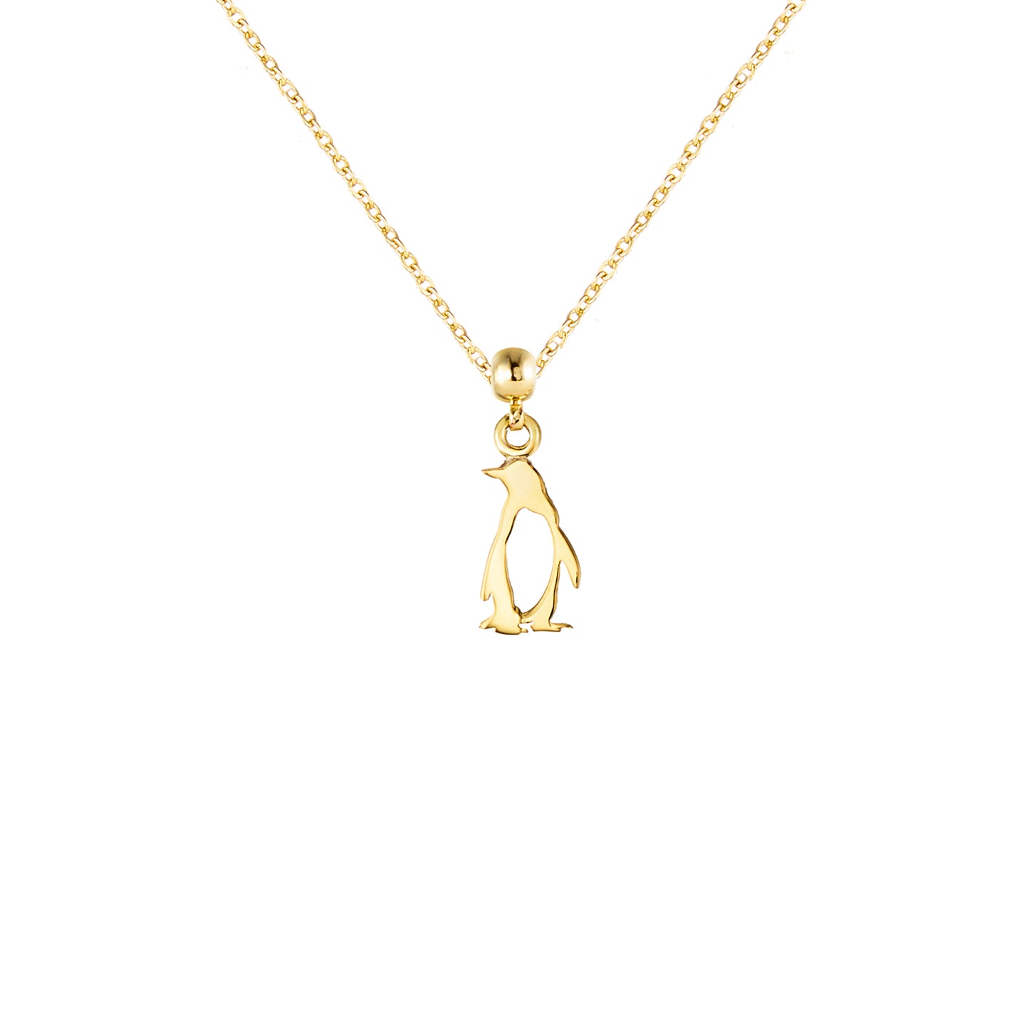 Penguin Gold Plated Charm