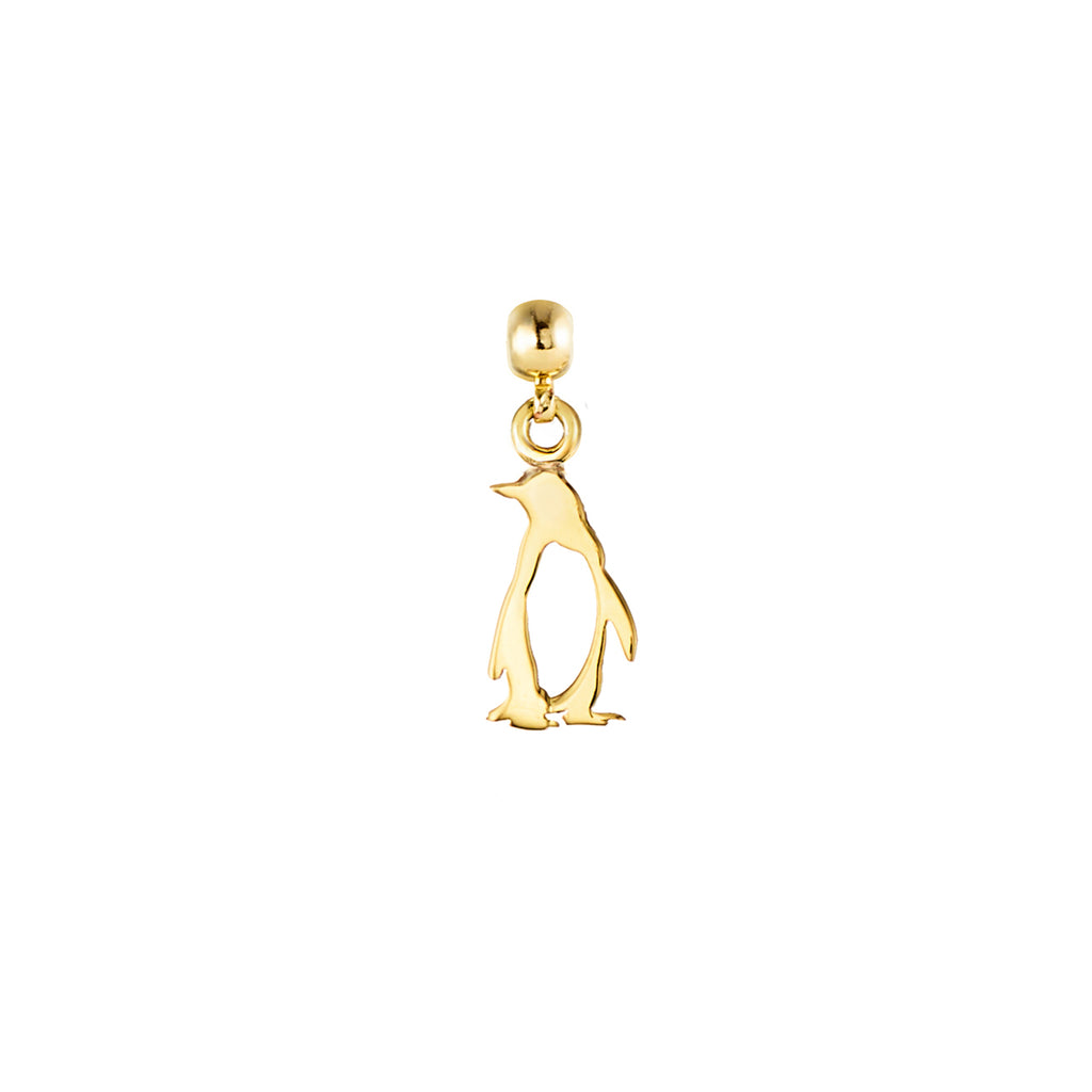 Penguin 9ct Gold Charm