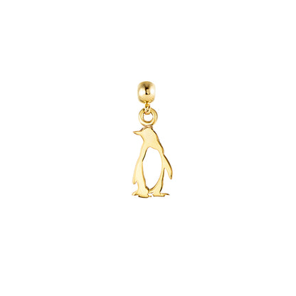 Penguin Gold Plated Charm