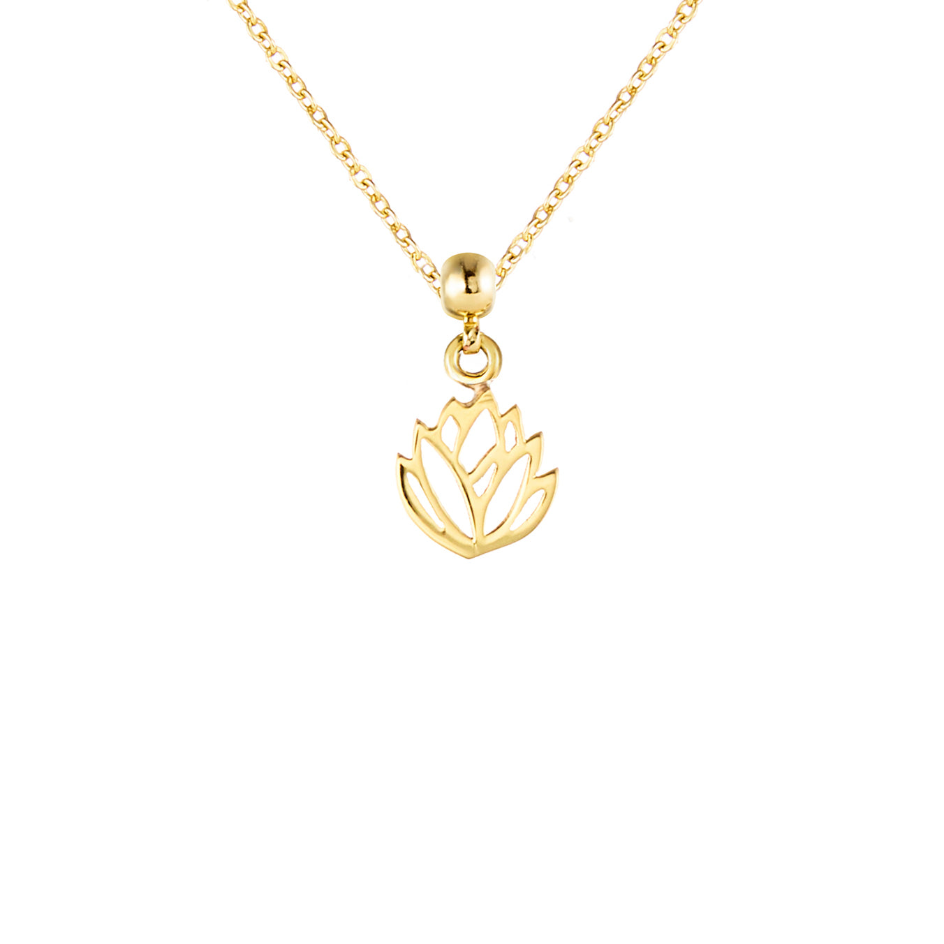 Protea Gold Plated Charm