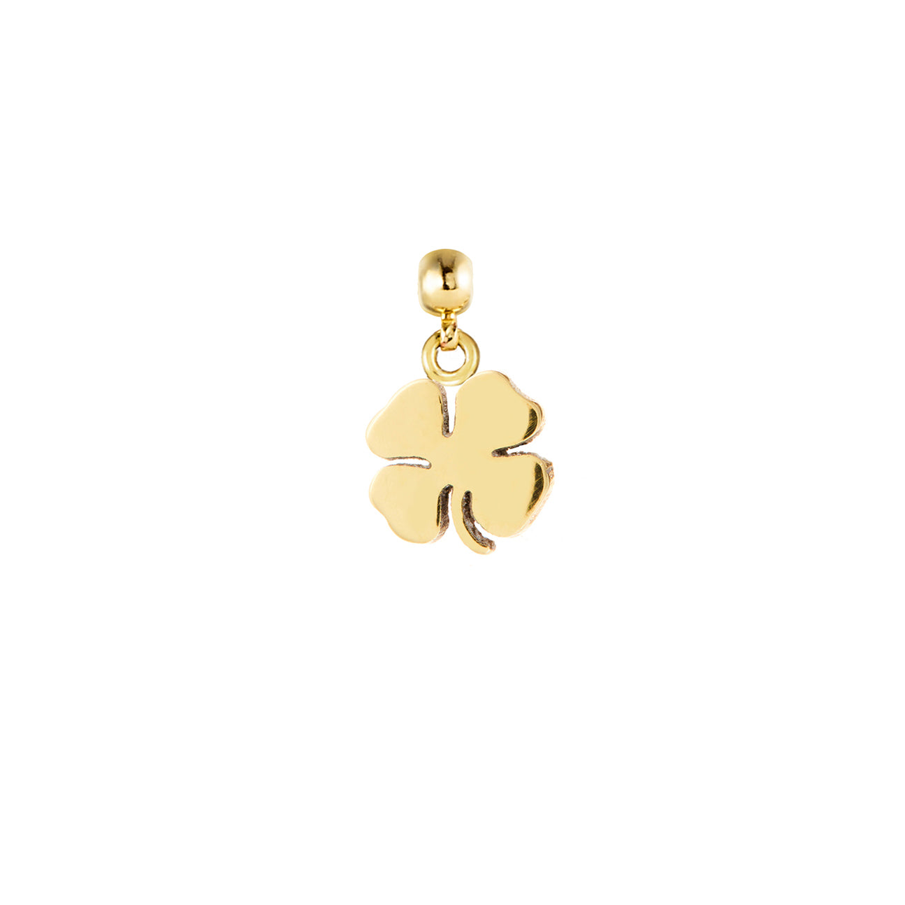 Four Leaf Clover Gold Plated Charm