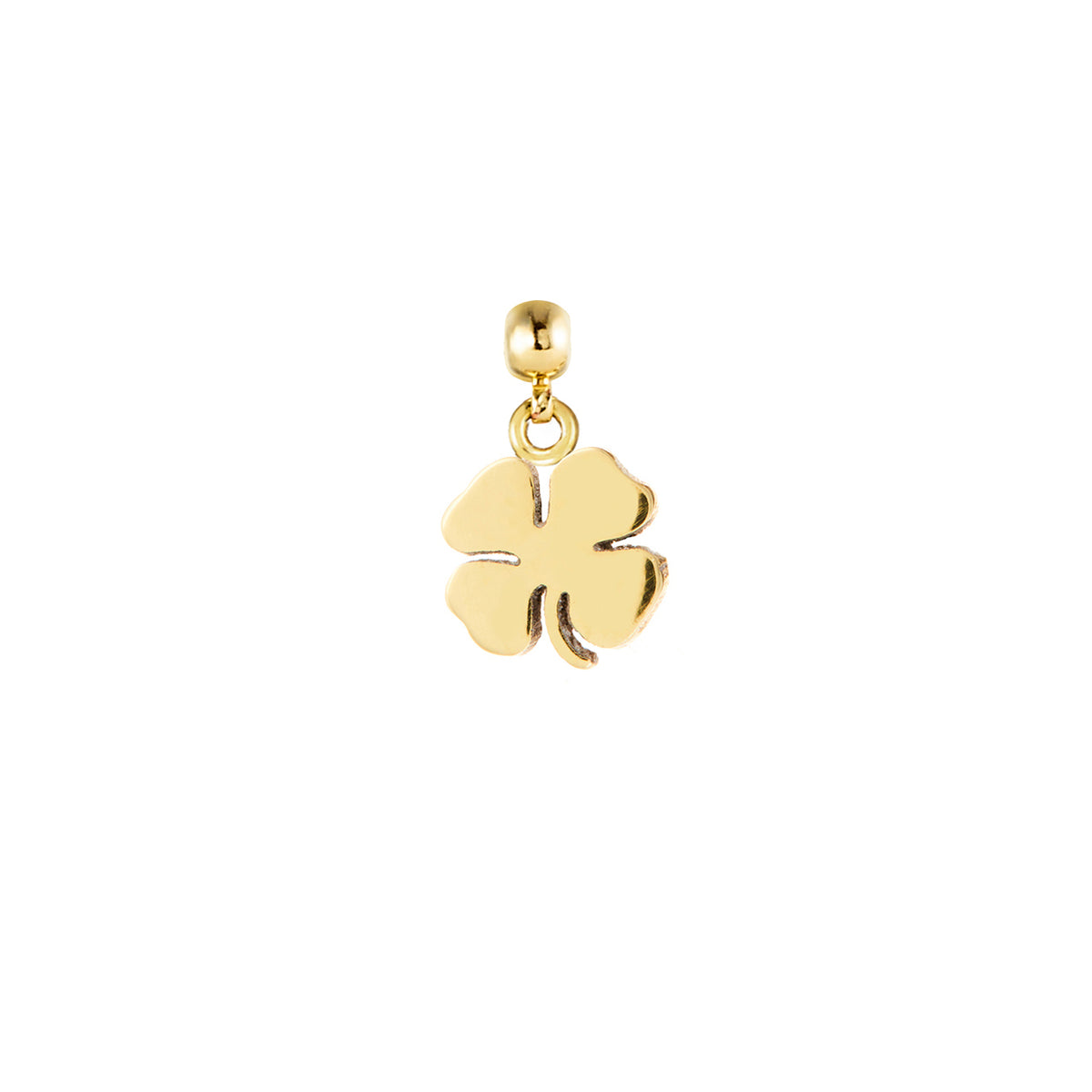 Four Leaf Clover Gold Plated Charm