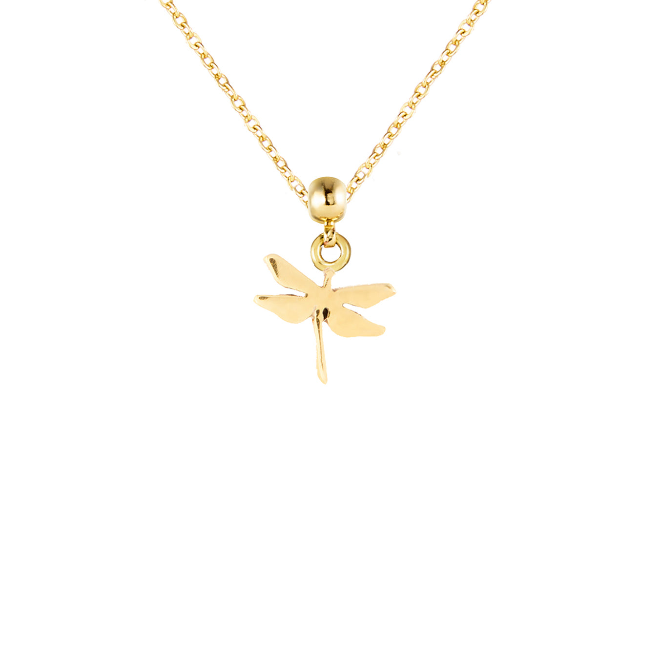 Dragonfly Gold Plated Charm