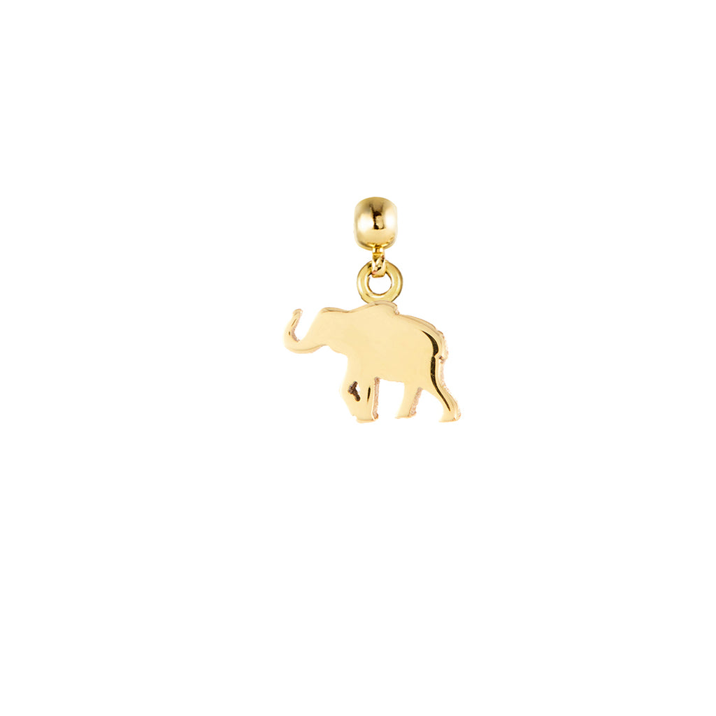 Elephant 9ct Gold Charm