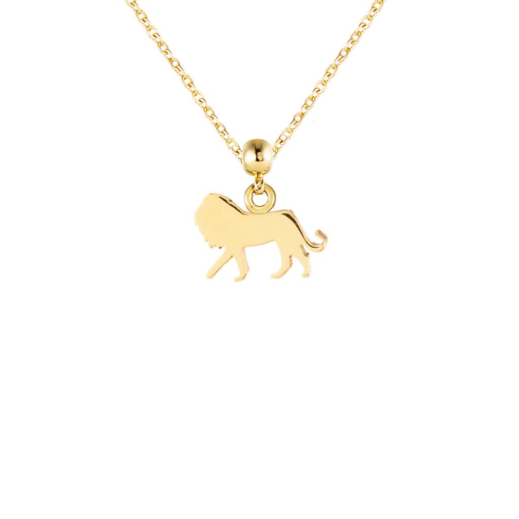 Lion Gold Plated Charm