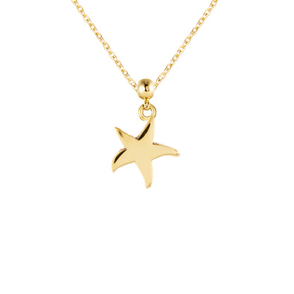 Starfish Gold Plated Charm