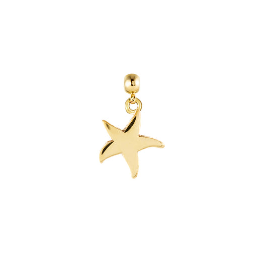 Starfish Gold Plated Charm