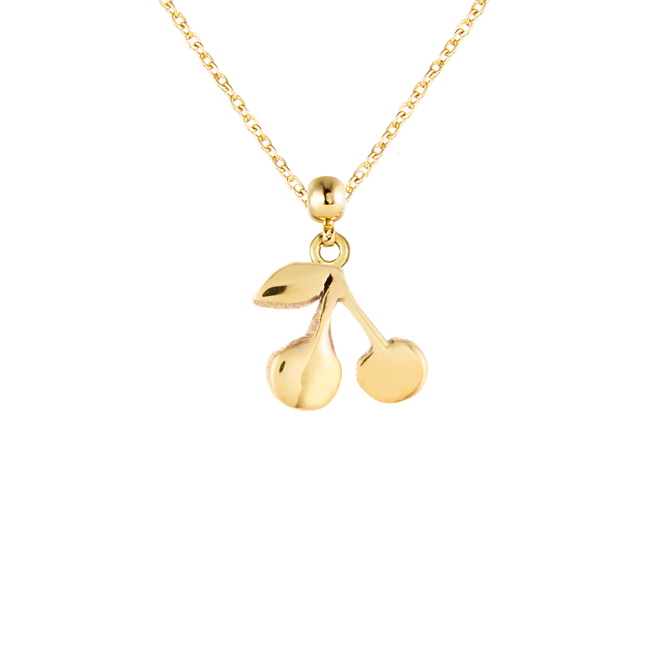 Cherry on sale charm necklace