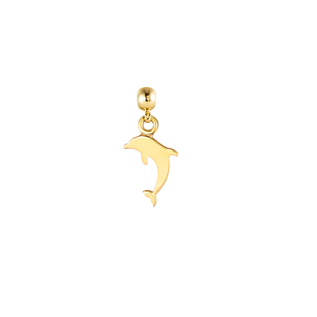 Dolphin 9ct Gold Charm