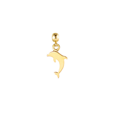 Dolphin Gold Plated Charm