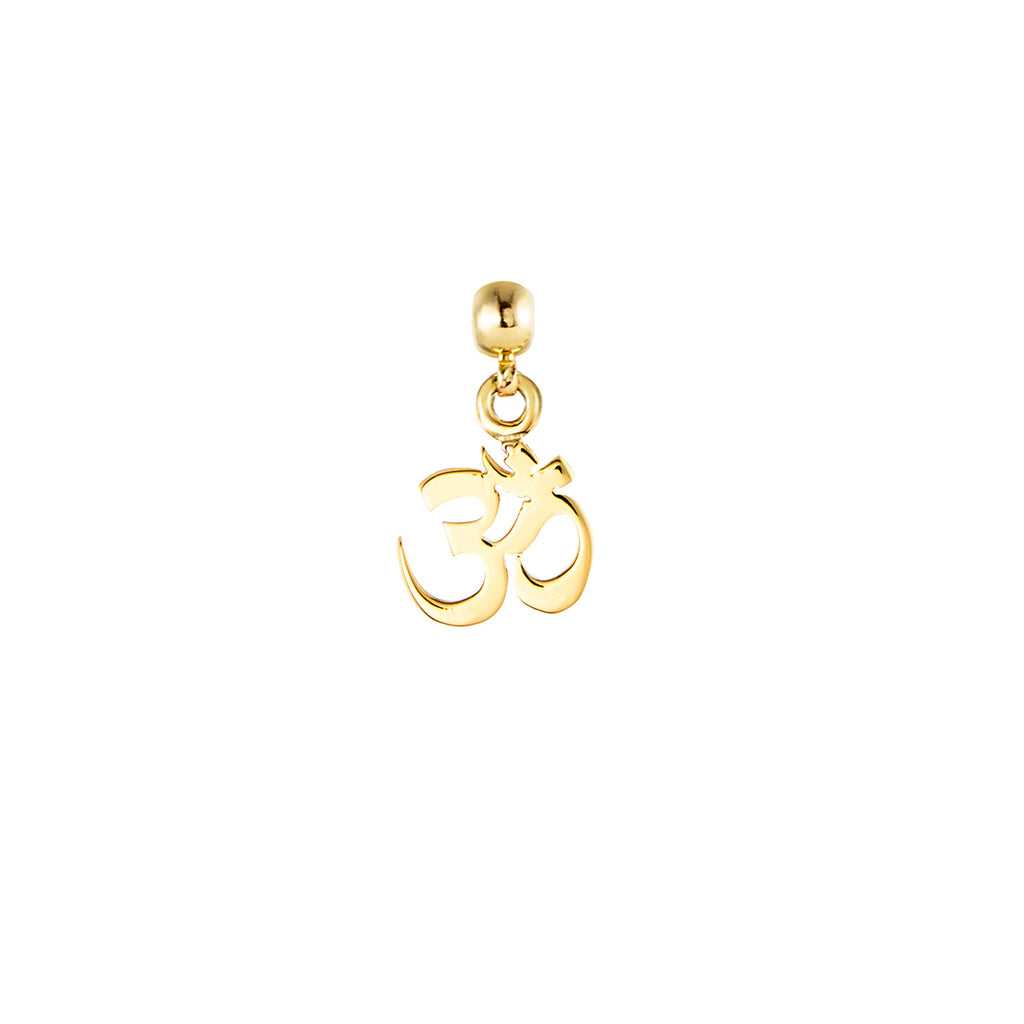 Om 9ct Gold Charm