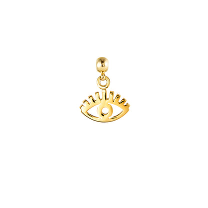 Evil Eye 9ct Gold Charm