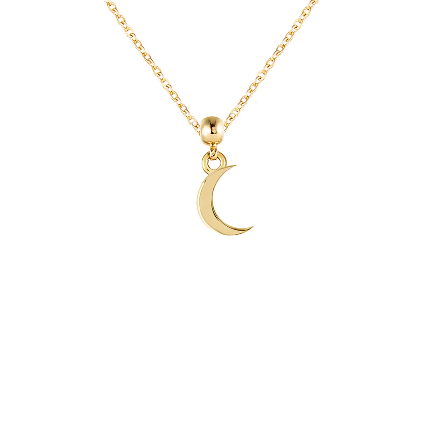 Moon Gold Plated Charm