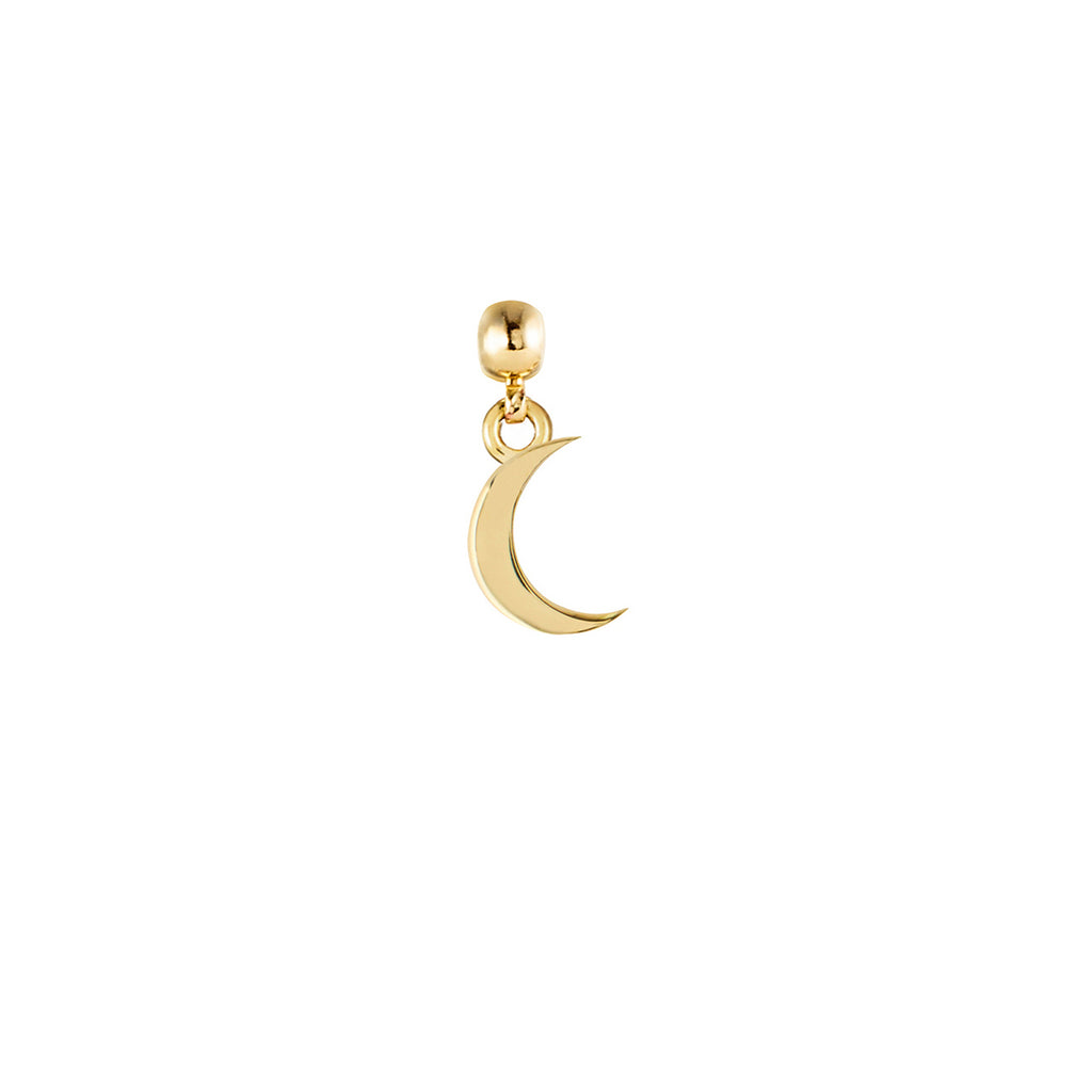 Moon 9ct Gold Charm