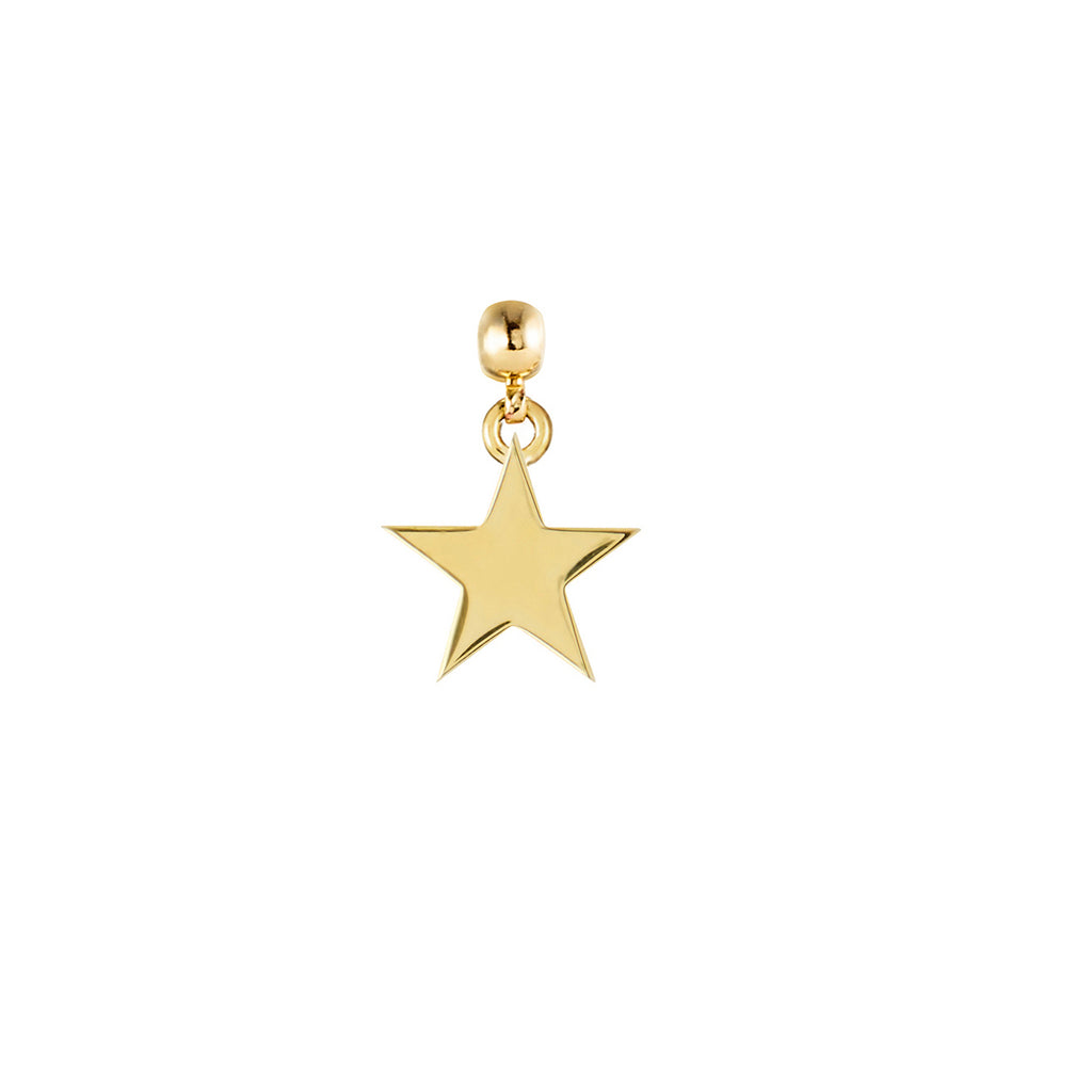 Star 9ct Gold Charm