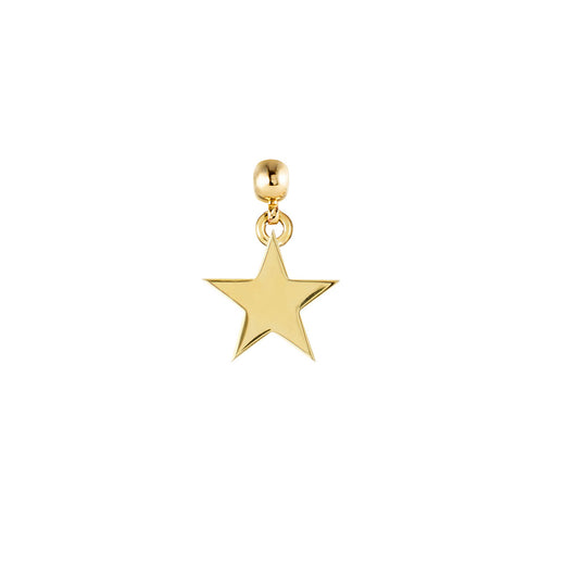 Star Gold Plated Charm