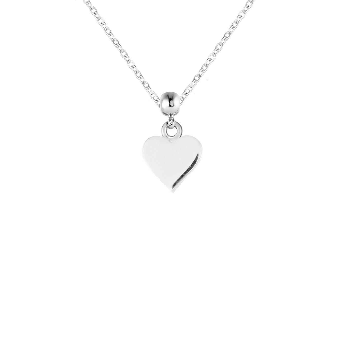 Heart Silver Charm