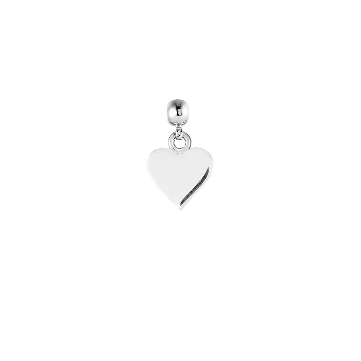 Heart Silver Charm